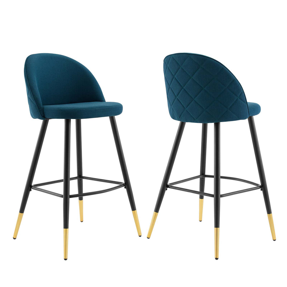 Cordial Fabric Bar Stools - Set of 2 By Modway - EEI-4526 | Bar stools | Modishstore - 2