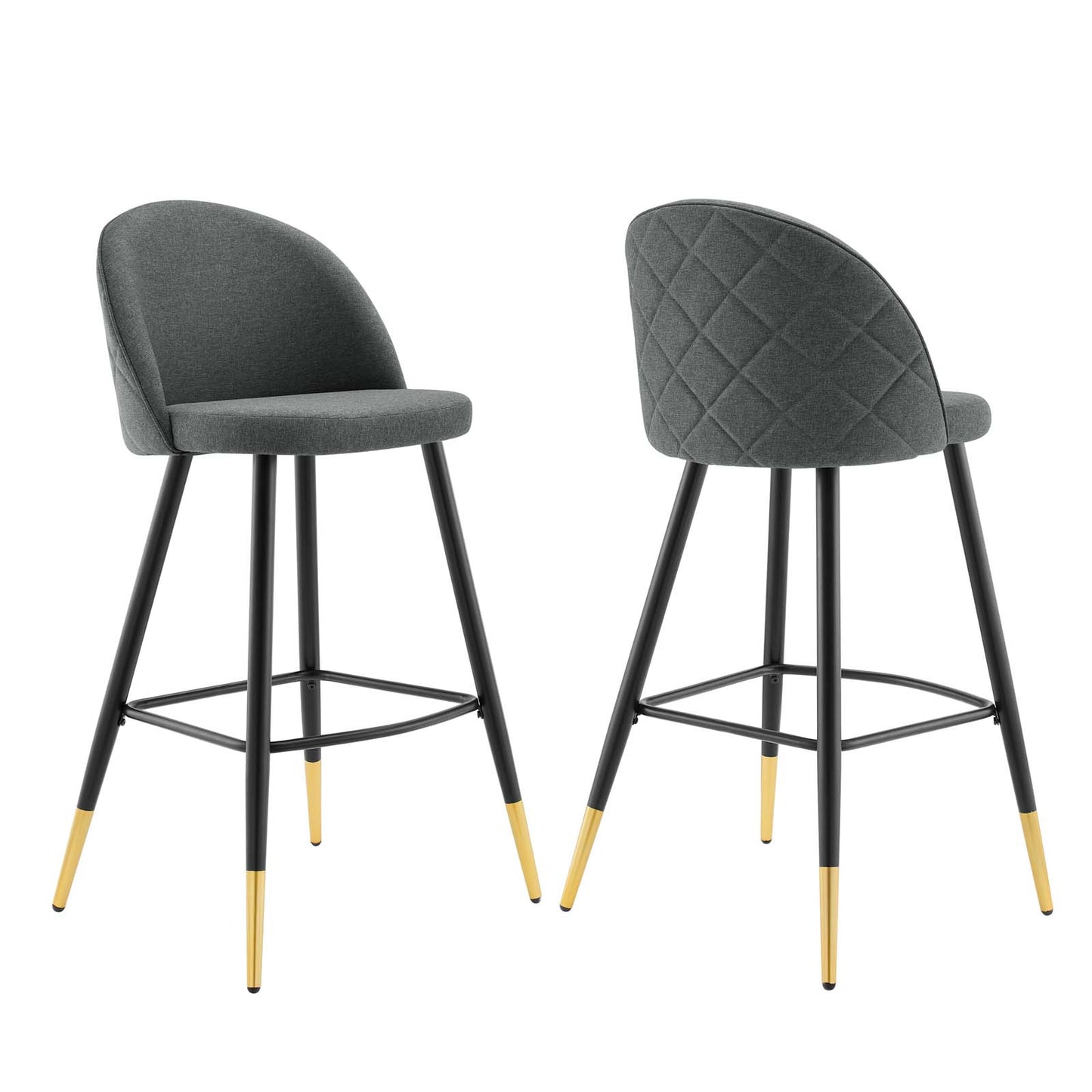 Cordial Fabric Bar Stools - Set of 2 By Modway - EEI-4526 | Bar stools | Modishstore - 12