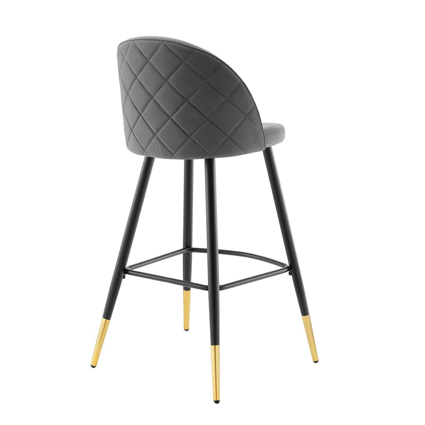 Cordial Performance Velvet Bar Stools - Set of 2 By Modway - EEI-4527 | Bar stools | Modishstore - 11