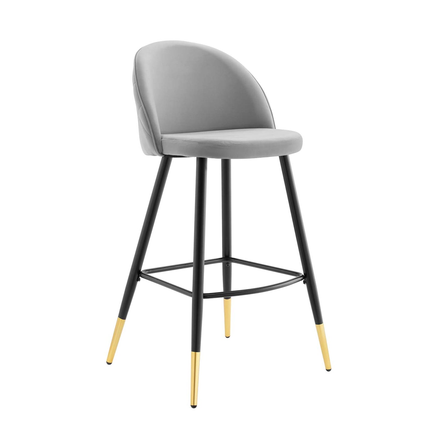 Cordial Performance Velvet Bar Stools - Set of 2 By Modway - EEI-4527 | Bar stools | Modishstore - 13