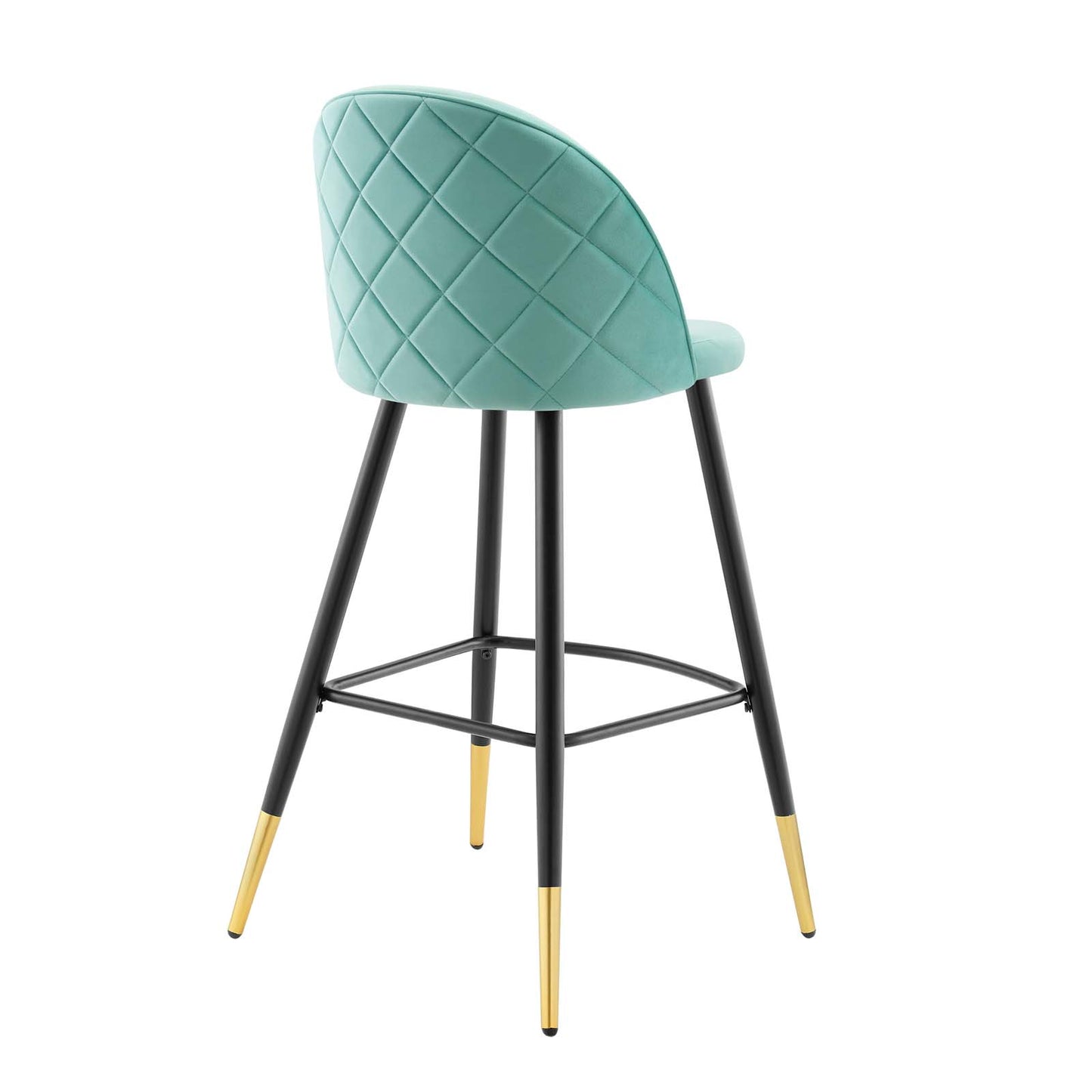 Cordial Performance Velvet Bar Stools - Set of 2 By Modway - EEI-4527 | Bar stools | Modishstore - 21