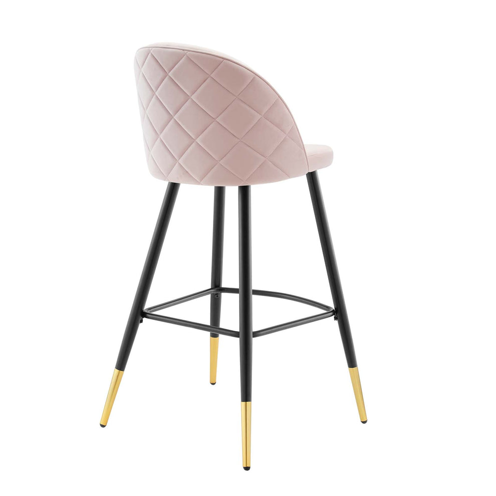Cordial Performance Velvet Bar Stools - Set of 2 By Modway - EEI-4527 | Bar stools | Modishstore - 36