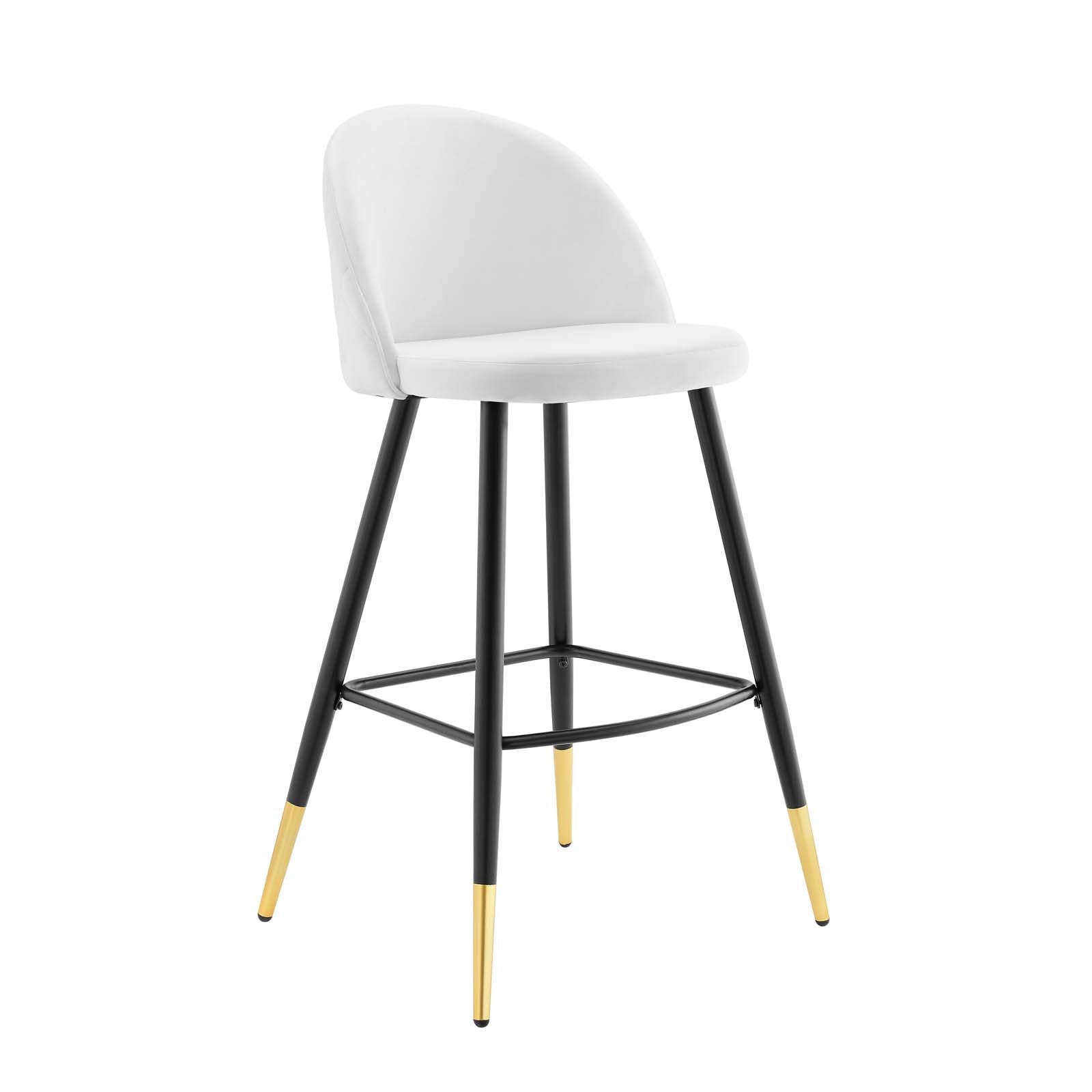 Cordial Performance Velvet Bar Stools - Set of 2 By Modway - EEI-4527 | Bar stools | Modishstore - 38