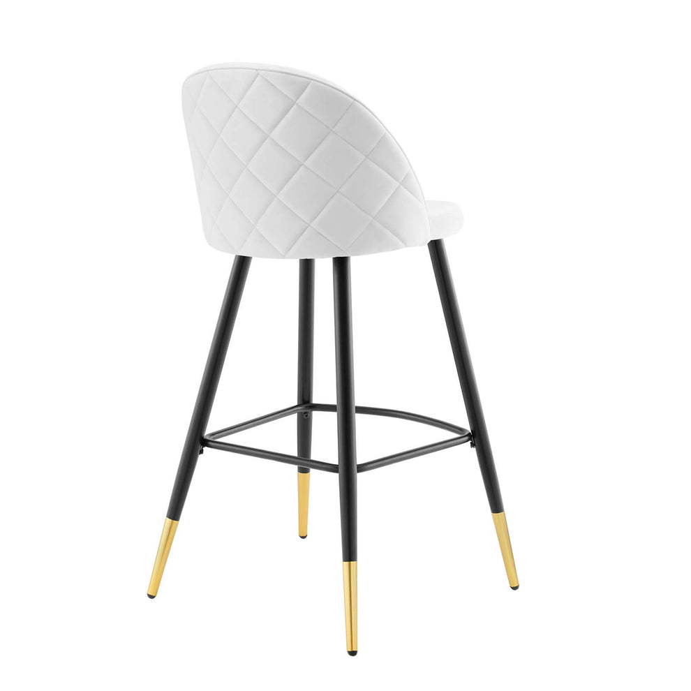 Cordial Performance Velvet Bar Stools - Set of 2 By Modway - EEI-4527 | Bar stools | Modishstore - 41