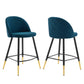 Modway Cordial Fabric Counter Stools - Set of 2 - EEI-4528 | Counter Stools | Modishstore - 1