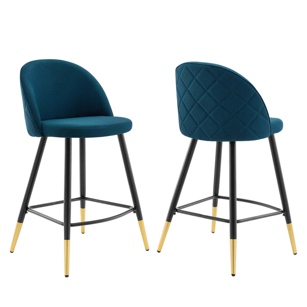 Modway Cordial Fabric Counter Stools - Set of 2 - EEI-4528 | Counter Stools | Modishstore - 1