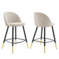 Modway Cordial Fabric Counter Stools - Set of 2 - EEI-4528 | Counter Stools | Modishstore - 4