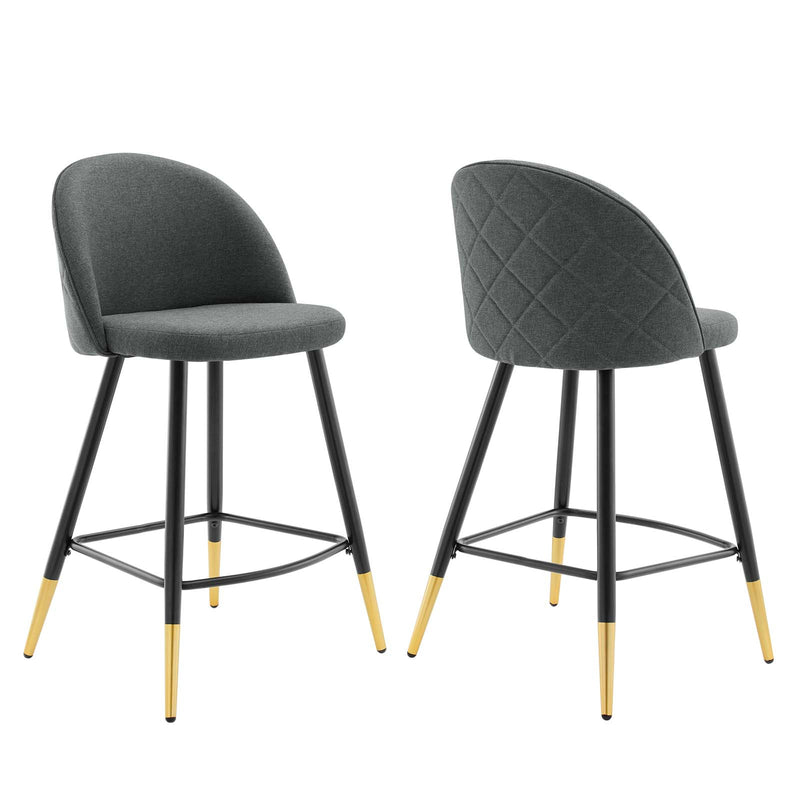 Modway Cordial Fabric Counter Stools - Set of 2 - EEI-4528 | Counter Stools | Modishstore - 7