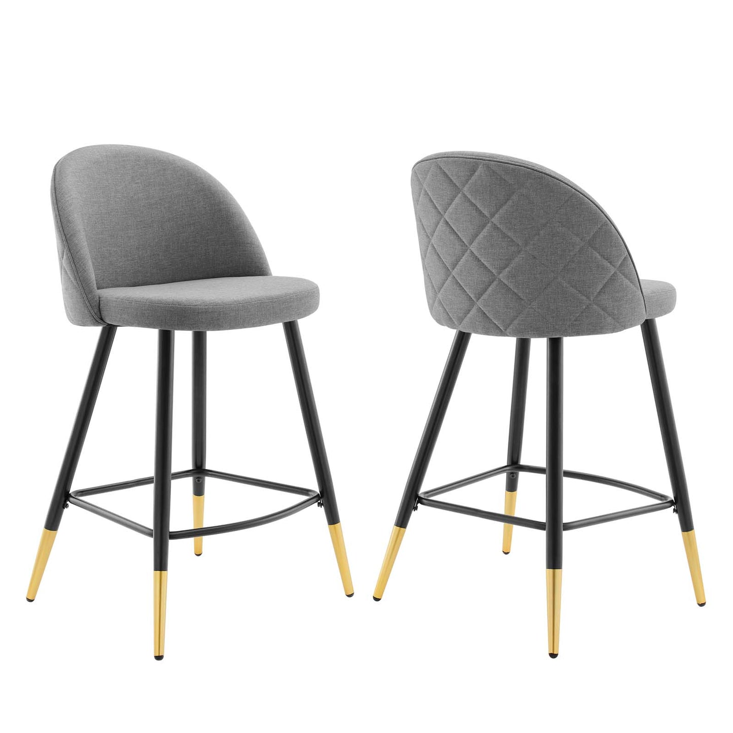 Modway Cordial Fabric Counter Stools - Set of 2 - EEI-4528 | Counter Stools | Modishstore - 10