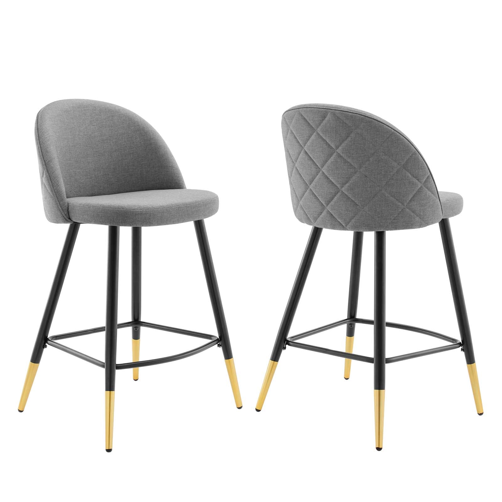 Modway Cordial Fabric Counter Stools - Set of 2 - EEI-4528 | Counter Stools | Modishstore - 10