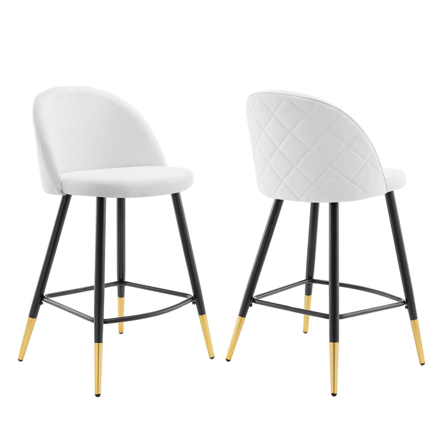 Modway Cordial Fabric Counter Stools - Set of 2 - EEI-4528 | Counter Stools | Modishstore - 16