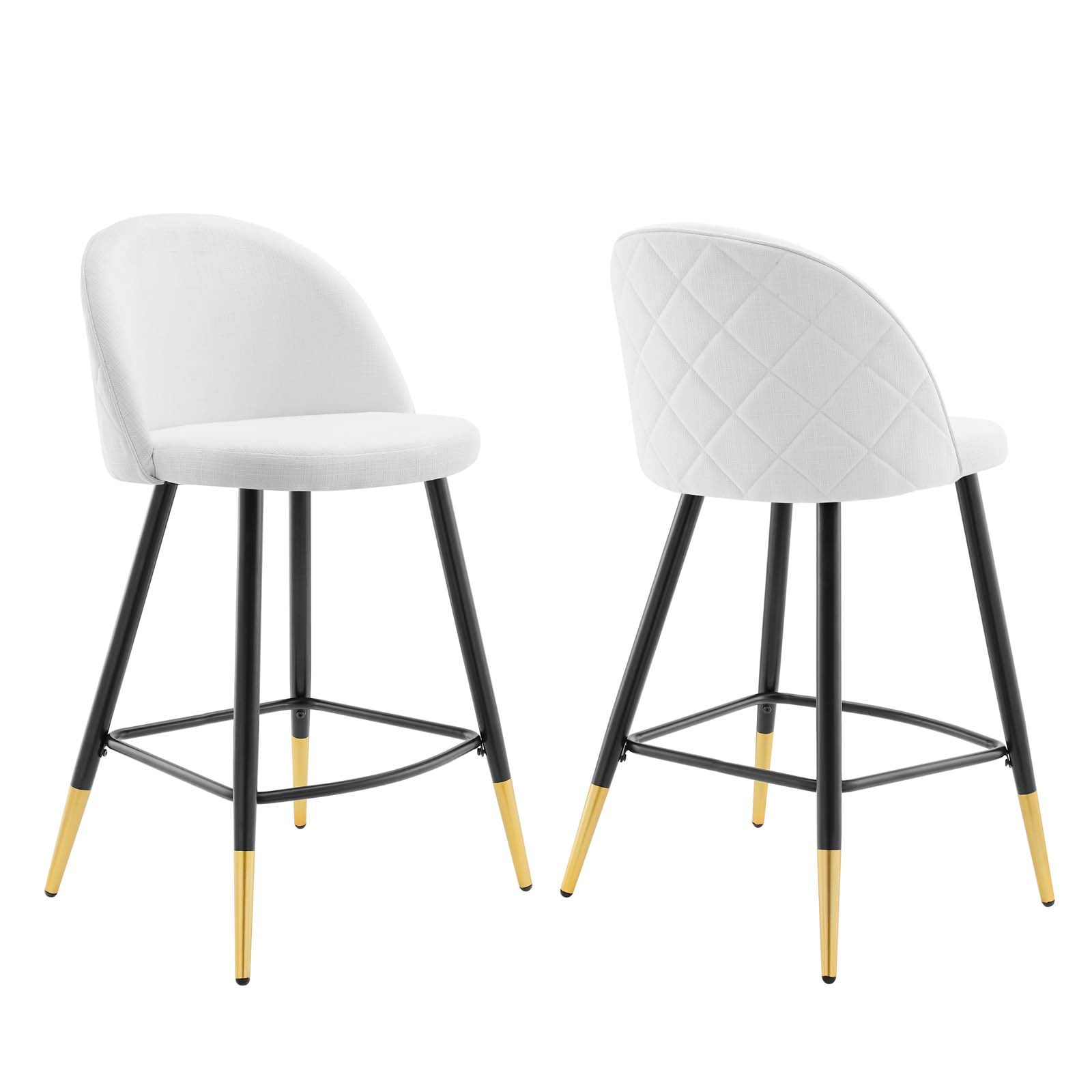 Modway Cordial Fabric Counter Stools - Set of 2 - EEI-4528 | Counter Stools | Modishstore - 16
