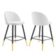 Modway Cordial Fabric Counter Stools - Set of 2 - EEI-4528 | Counter Stools | Modishstore - 16