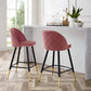 Modway Cordial Performance Velvet Counter Stools - Set of 2 - EEI-4529 | Counter Stools | Modishstore - 1