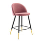 Modway Cordial Performance Velvet Counter Stools - Set of 2 - EEI-4529 | Counter Stools | Modishstore - 3