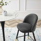 Modway Cordial Performance Velvet Counter Stools - Set of 2 - EEI-4529 | Counter Stools | Modishstore - 8