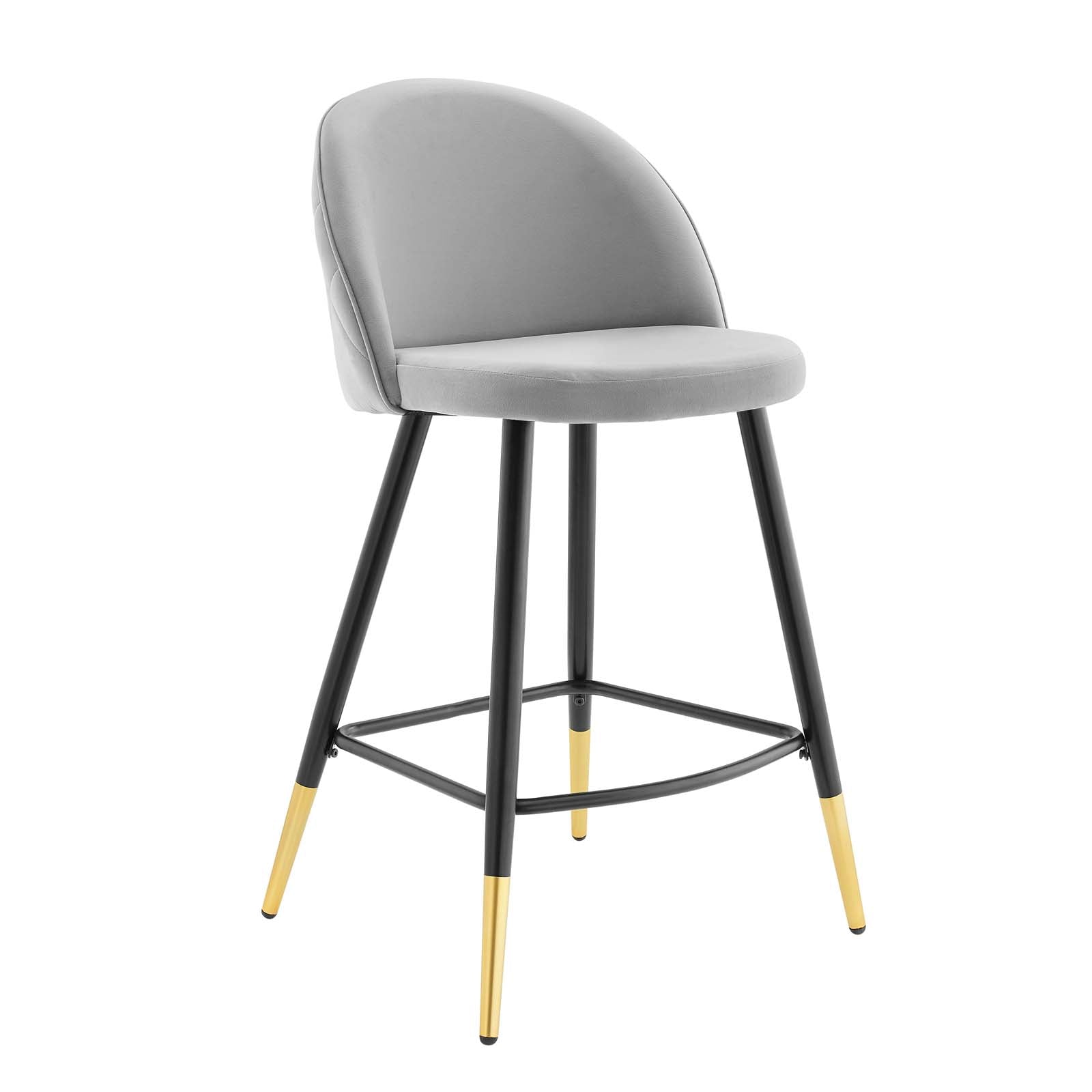 Modway Cordial Performance Velvet Counter Stools - Set of 2 - EEI-4529 | Counter Stools | Modishstore - 21
