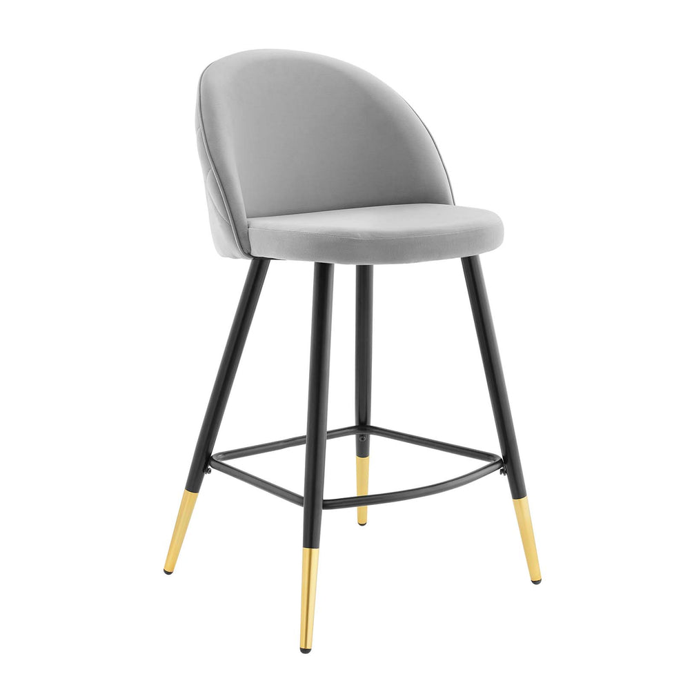 Modway Cordial Performance Velvet Counter Stools - Set of 2 - EEI-4529 | Counter Stools | Modishstore - 21
