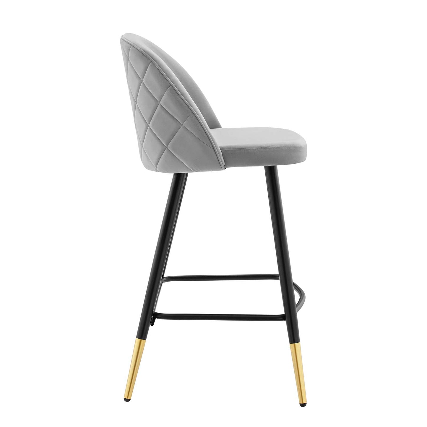Modway Cordial Performance Velvet Counter Stools - Set of 2 - EEI-4529 | Counter Stools | Modishstore - 20
