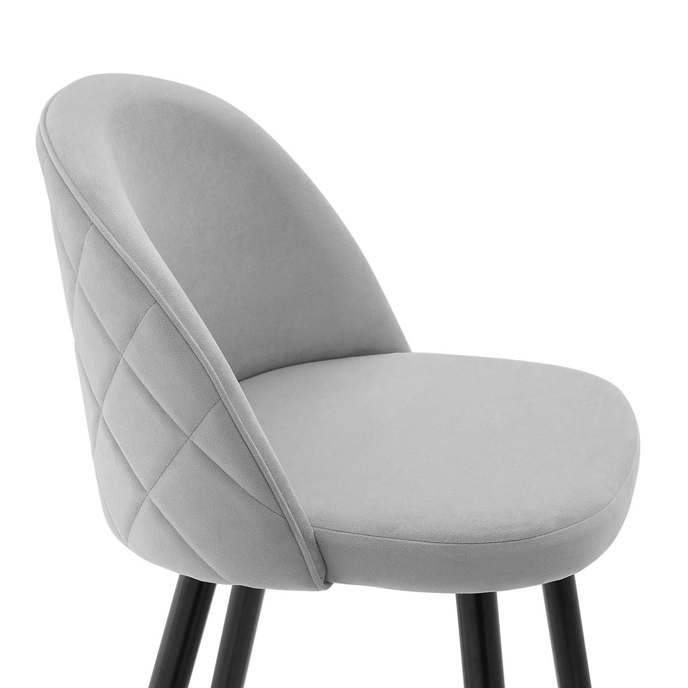 Modway Cordial Performance Velvet Counter Stools - Set of 2 - EEI-4529 | Counter Stools | Modishstore - 19