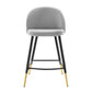 Modway Cordial Performance Velvet Counter Stools - Set of 2 - EEI-4529 | Counter Stools | Modishstore - 15