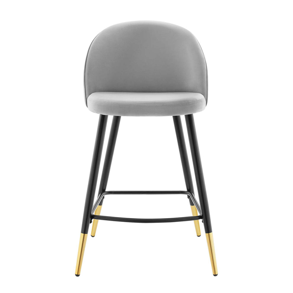 Modway Cordial Performance Velvet Counter Stools - Set of 2 - EEI-4529 | Counter Stools | Modishstore - 15