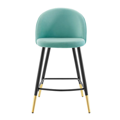 Modway Cordial Performance Velvet Counter Stools - Set of 2 - EEI-4529 | Counter Stools | Modishstore - 28