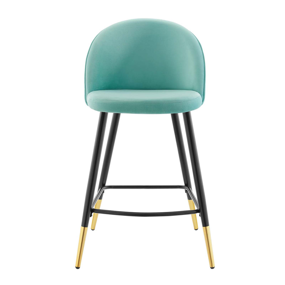 Modway Cordial Performance Velvet Counter Stools - Set of 2 - EEI-4529 | Counter Stools | Modishstore - 28