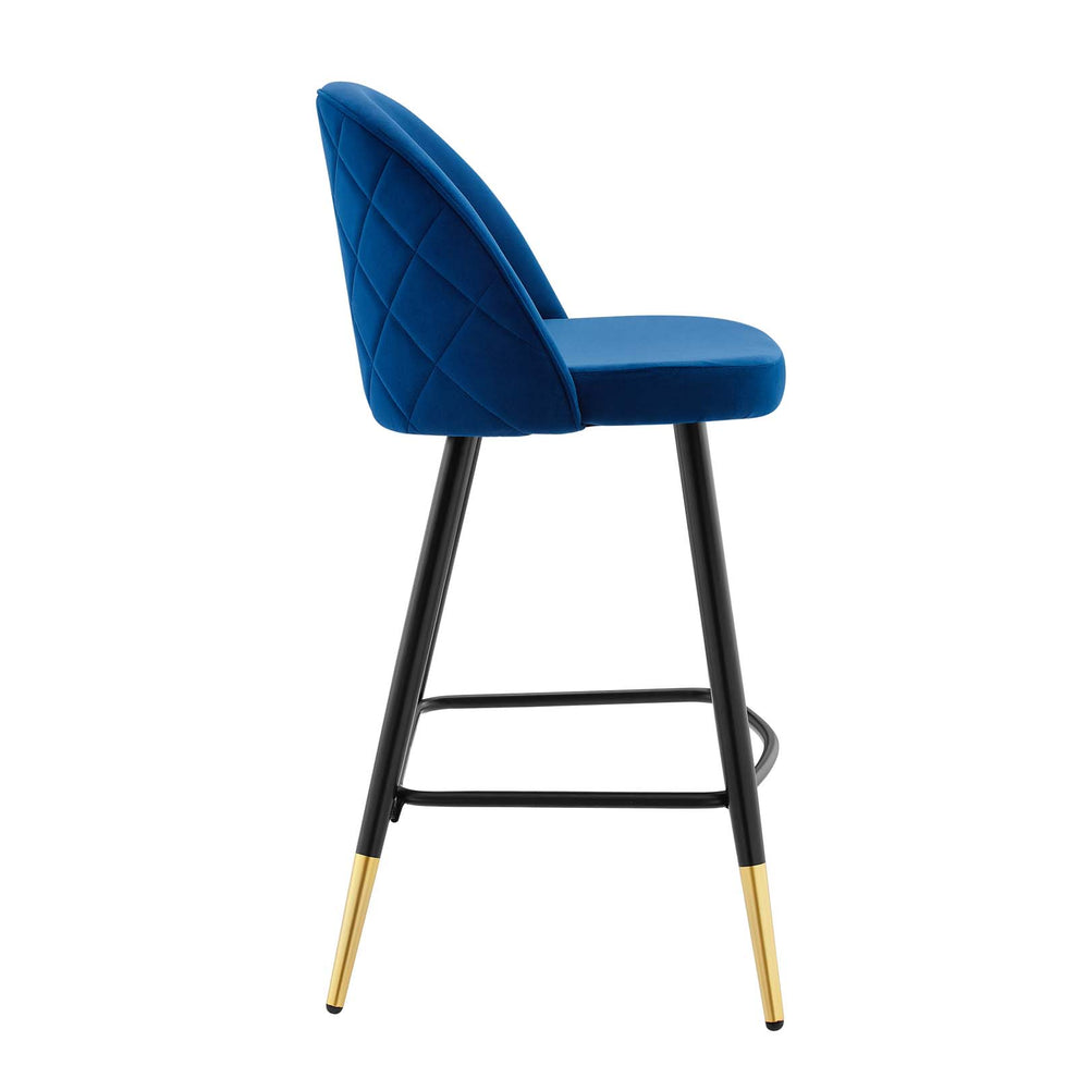 Modway Cordial Performance Velvet Counter Stools - Set of 2 - EEI-4529 | Counter Stools | Modishstore - 39