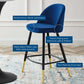 Modway Cordial Performance Velvet Counter Stools - Set of 2 - EEI-4529 | Counter Stools | Modishstore - 36