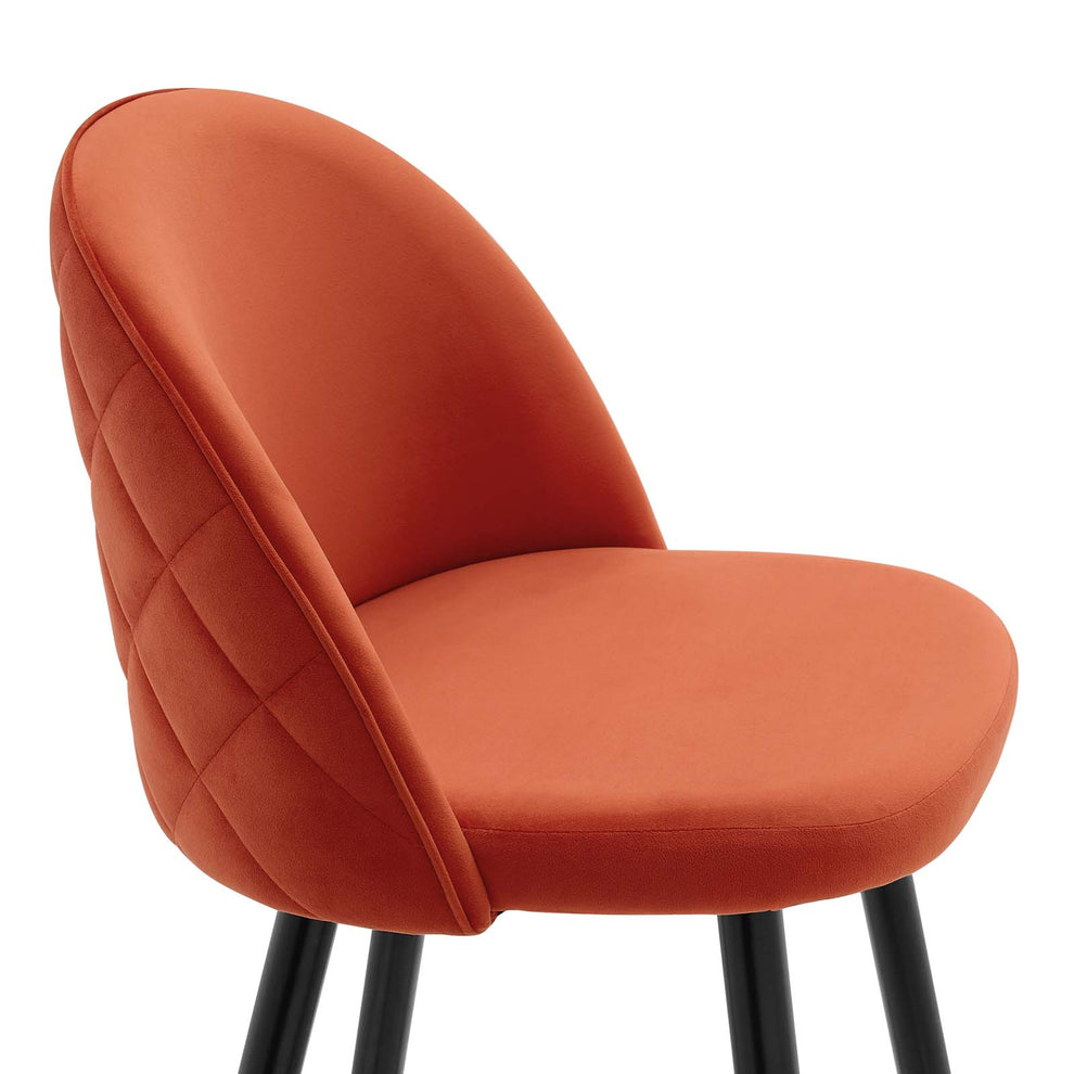 Modway Cordial Performance Velvet Counter Stools - Set of 2 - EEI-4529 | Counter Stools | Modishstore - 47