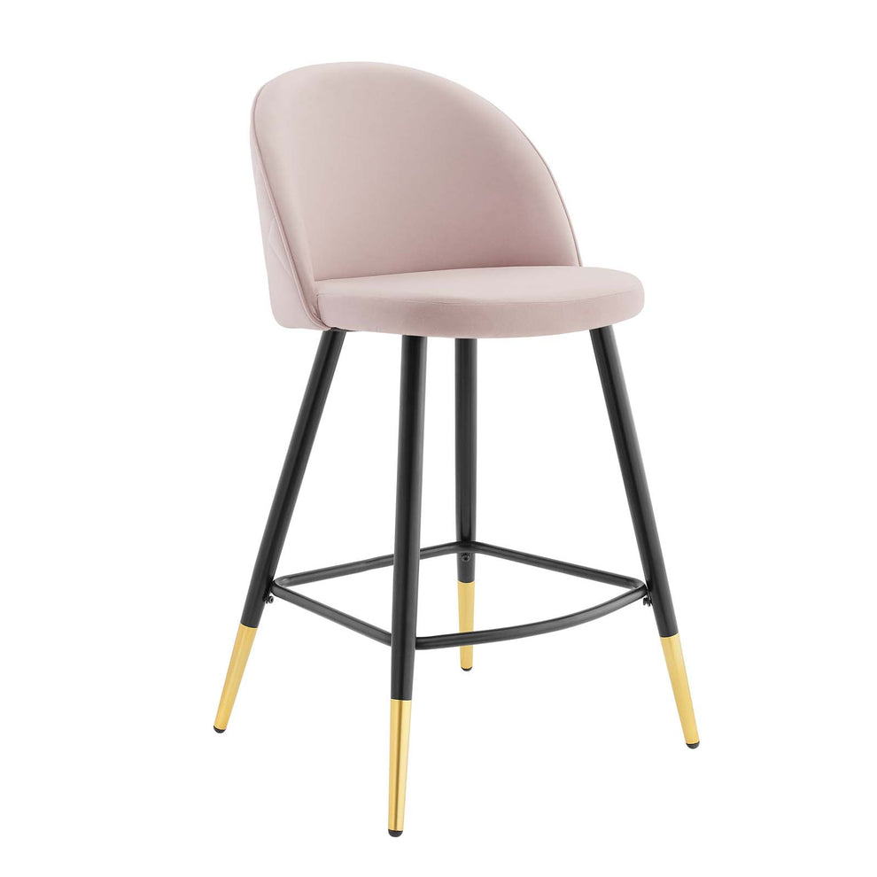 Modway Cordial Performance Velvet Counter Stools - Set of 2 - EEI-4529 | Counter Stools | Modishstore - 58
