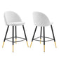 Modway Cordial Performance Velvet Counter Stools - Set of 2 - EEI-4529 | Counter Stools | Modishstore - 61