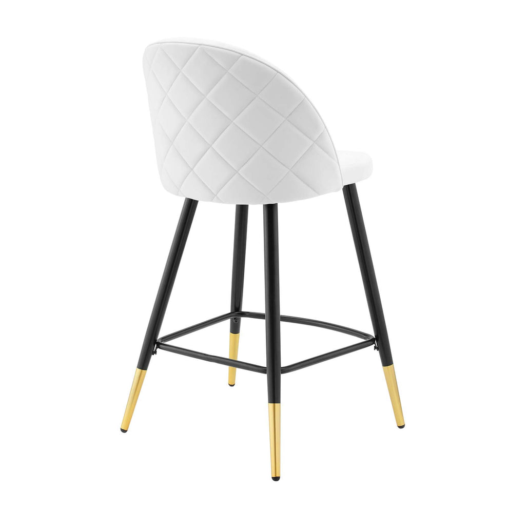 Modway Cordial Performance Velvet Counter Stools - Set of 2 - EEI-4529 | Counter Stools | Modishstore - 64
