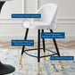 Modway Cordial Performance Velvet Counter Stools - Set of 2 - EEI-4529 | Counter Stools | Modishstore - 63