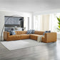 Bartlett Vegan Leather 5-Piece Sectional Sofa By Modway | Sofas | Modishstore