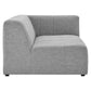 Modway Bartlett Upholstered Fabric Upholstered Fabric 6-Piece Sectional Sofa | Sofas | Modishstore-19