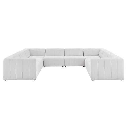 Modway Bartlett Upholstered Fabric 8-Piece Sectional Sofa |  | Modishstore-4