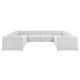 Modway Bartlett Upholstered Fabric 8-Piece Sectional Sofa |  | Modishstore-4