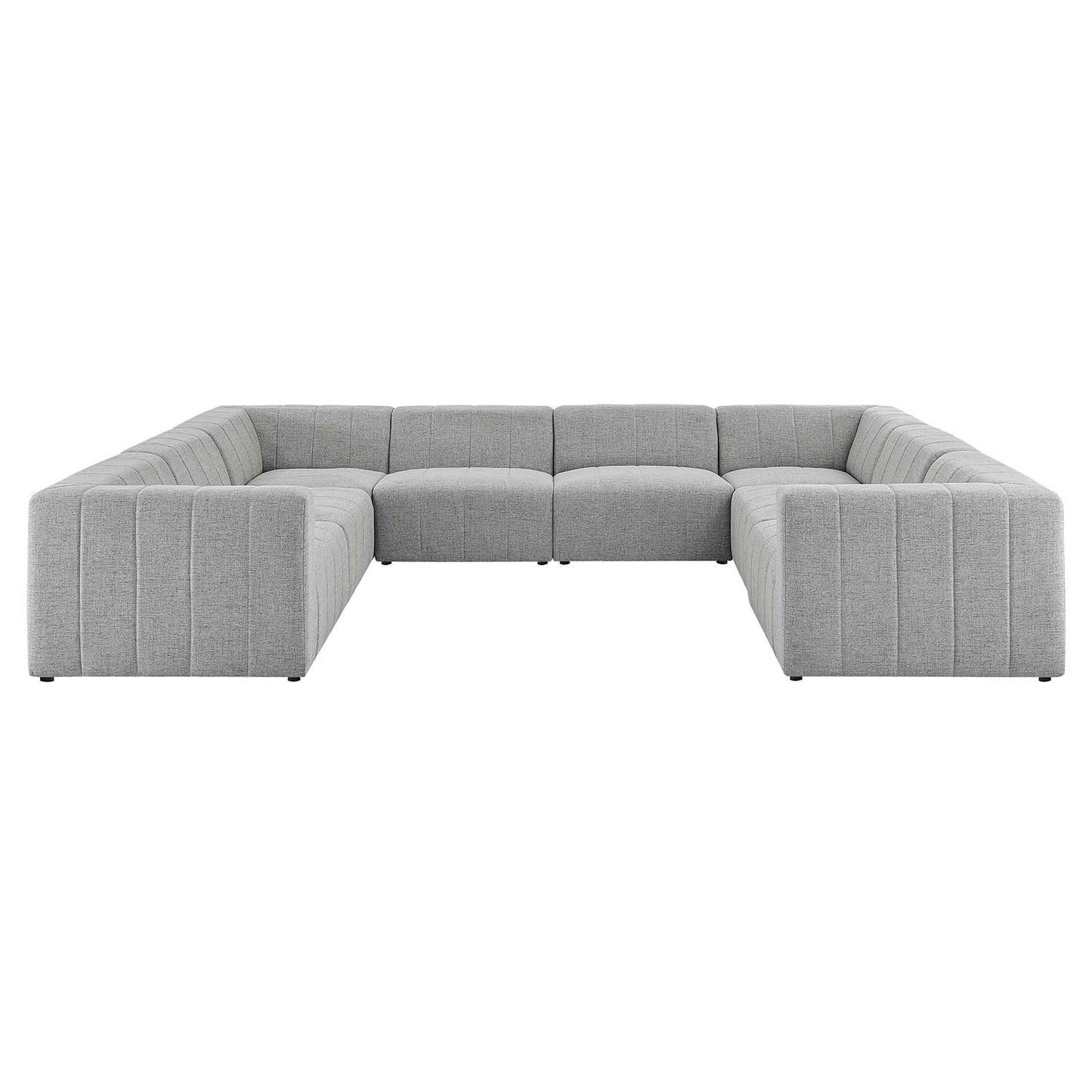 Modway Bartlett Upholstered Fabric 8-Piece Sectional Sofa - EEI-4535 | Modishstore - 6