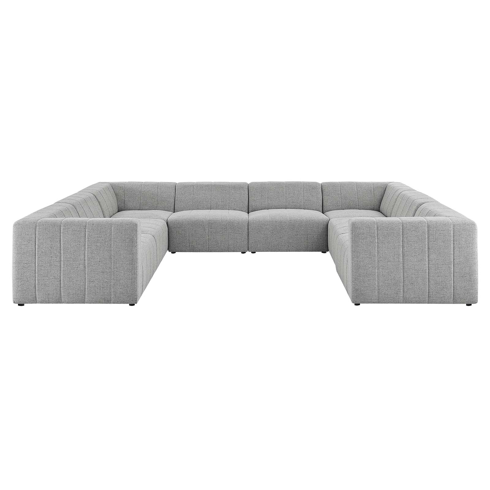 Modway Bartlett Upholstered Fabric 8-Piece Sectional Sofa - EEI-4535 | Modishstore - 6