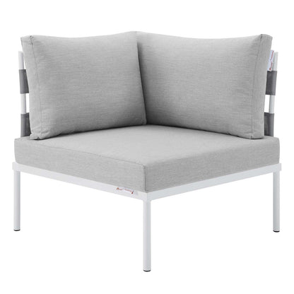 Harmony Sunbrella® Outdoor Patio Aluminum Corner Chair By Modway - EEI-4540 | Outdoor Sofas, Loveseats & Sectionals | Modishstore - 2