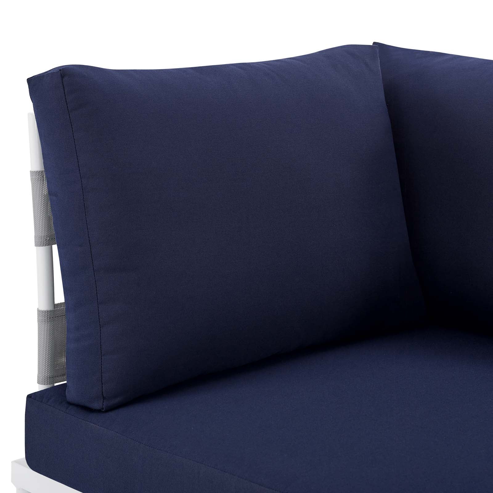 Harmony Sunbrella® Outdoor Patio Aluminum Corner Chair By Modway - EEI-4540 | Outdoor Sofas, Loveseats & Sectionals | Modishstore - 10