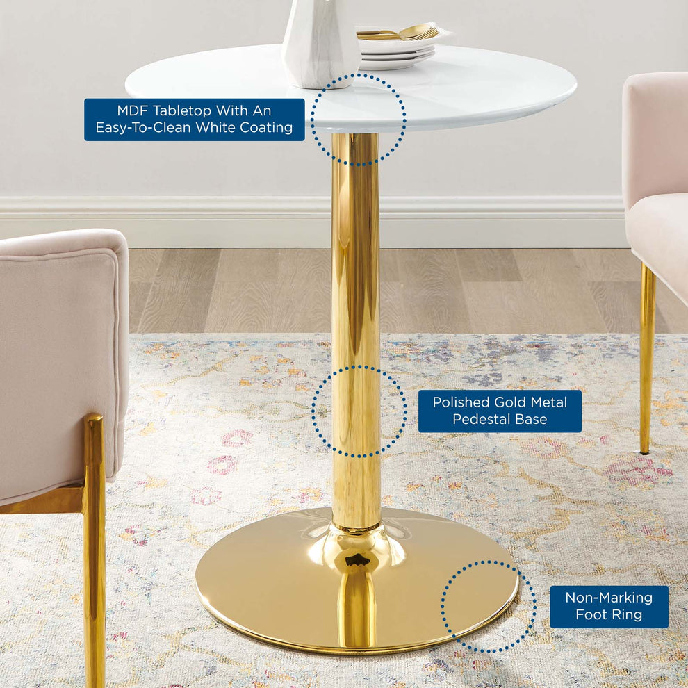Modway Verne 28" Dining Table - EEI-4543 | Dining Tables | Modishstore - 5
