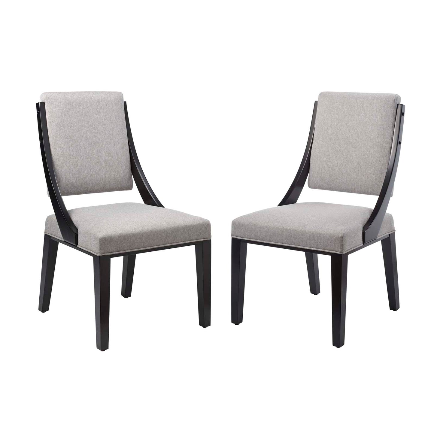 Cambridge Upholstered Fabric Dining Chairs - Set of 2 By Modway - EEI-4553 | Dining Chairs | Modishstore - 17
