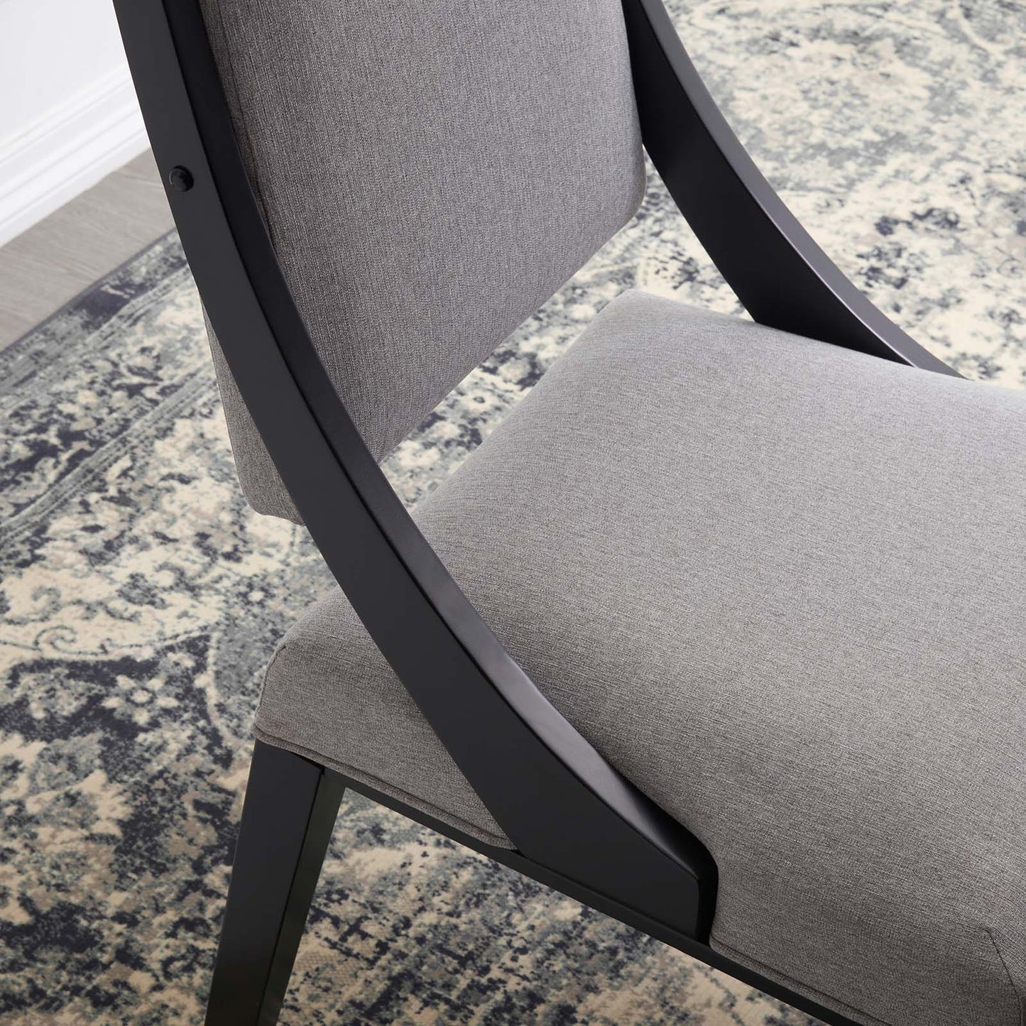 Cambridge Upholstered Fabric Dining Chairs - Set of 2 By Modway - EEI-4553 | Dining Chairs | Modishstore - 23
