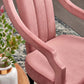 Virtue Performance Velvet Dining Chairs - Set of 2 By Modway - EEI-4554 | Dining Chairs | Modishstore - 8