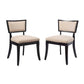 Pristine Upholstered Fabric Dining Chairs - Set of 2 By Modway - EEI-4557 | Dining Chairs | Modishstore - 2
