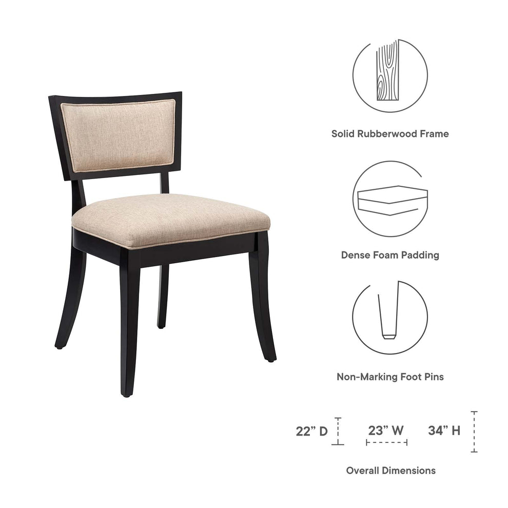 Pristine Upholstered Fabric Dining Chairs - Set of 2 By Modway - EEI-4557 | Dining Chairs | Modishstore - 7