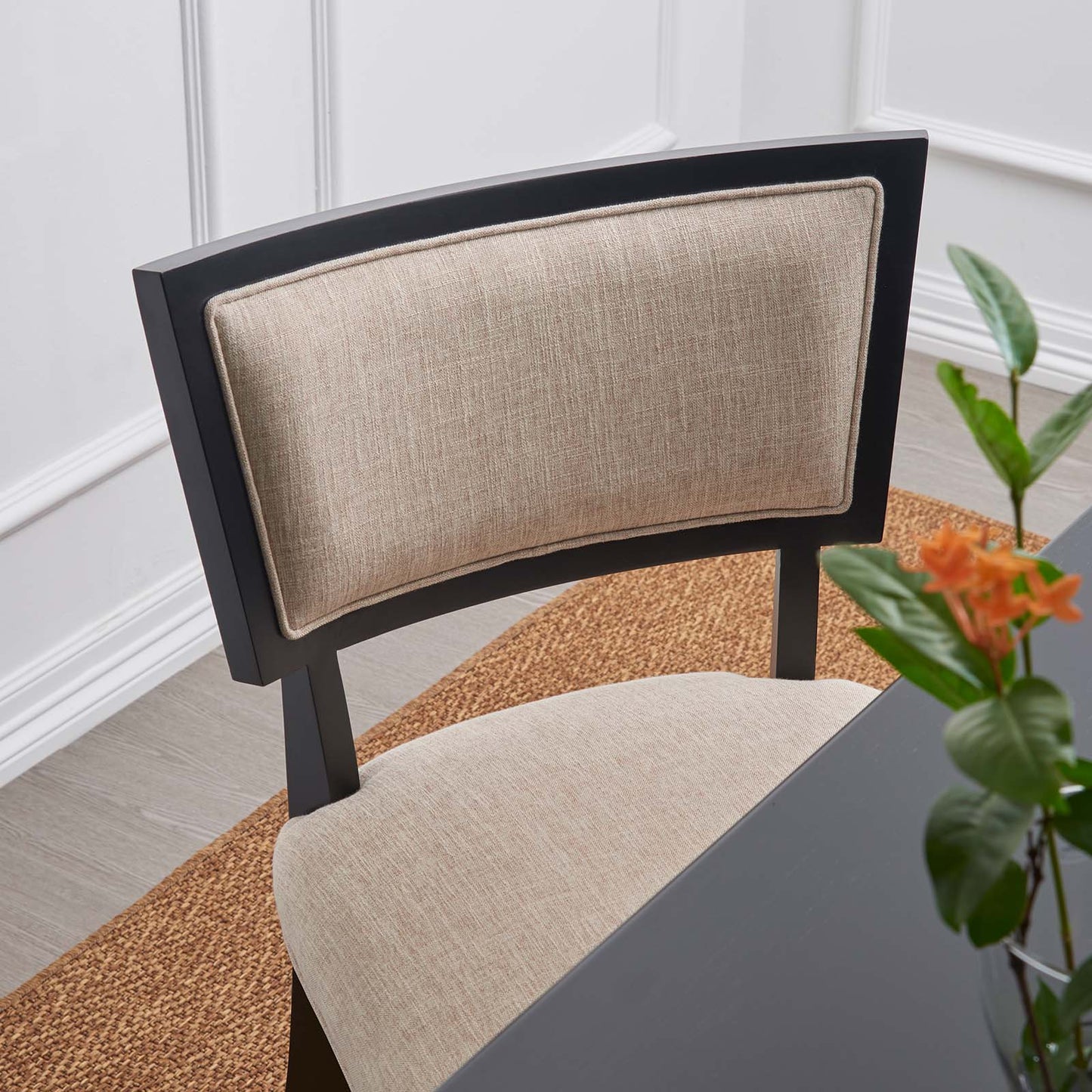Pristine Upholstered Fabric Dining Chairs - Set of 2 By Modway - EEI-4557 | Dining Chairs | Modishstore - 8